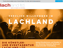 Tablet Screenshot of lachland.de